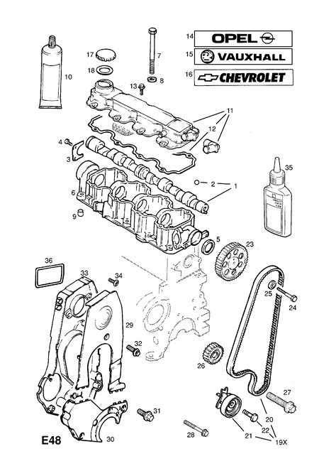 Opel Astra G Zafira A Timing Belt Cover Opel Epc Online