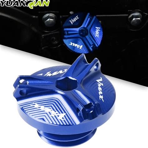 Motorcycle Engine Oil Filler Cup Plug Cover Cap Screw For Yamaha Vmax