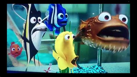 Finding Nemo 2003 The Tank Is Clean Scene Youtube