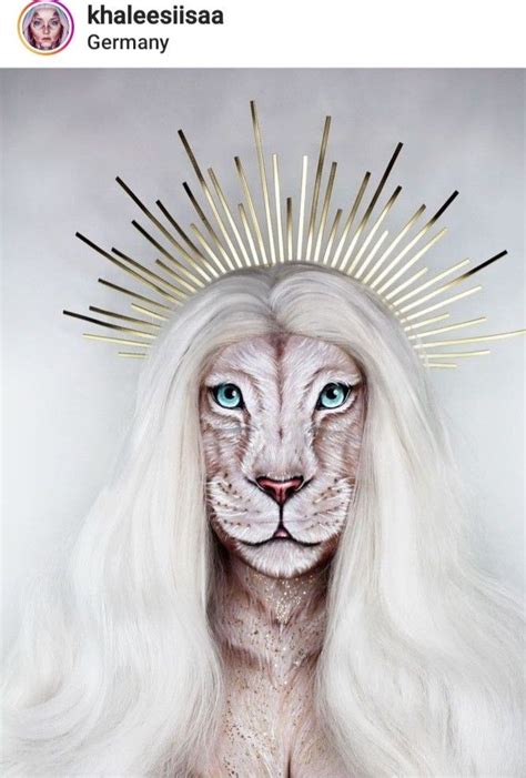 Zodiac sign Leo | Animal makeup, Character makeup, Face paint makeup