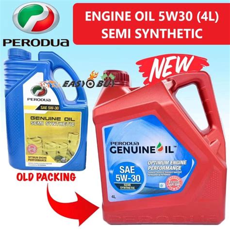 Original Perodua W W Semi Synthetic Engine Oil L Myvi