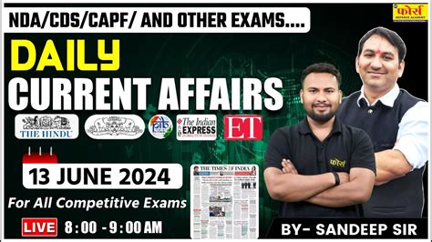 June Current Affairs Daily Current Affairs Current Affairs