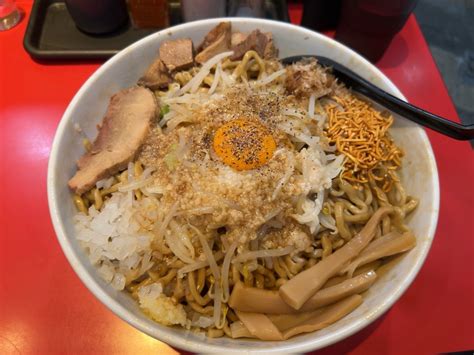 【ラーメン デカ盛】まぜそばストロング 8バカ麺屋 あっ晴れ 堀田店 名古屋市瑞穂区 『やすたろう』的 食の備忘録