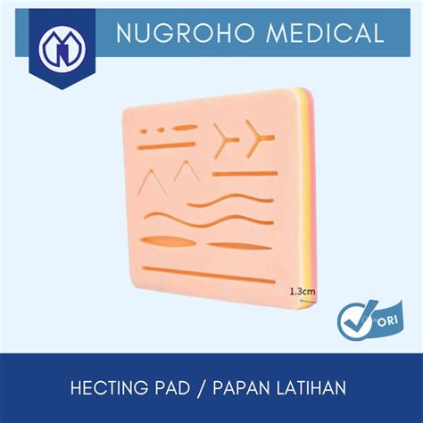 Jual Pad Latihan Jahit Luka Medis Hecting Wound Sutura Model Kulit