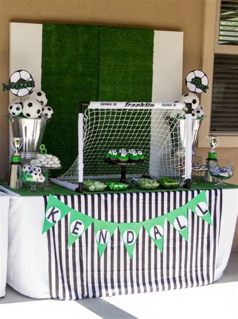 Soccer Party Birthday Party Ideas Feste Di Compleanno Calcio Festa A