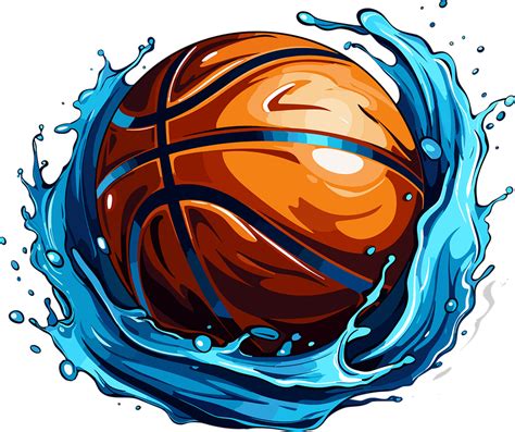 Download Ai Generated Basketball Water Royalty Free Vector Graphic