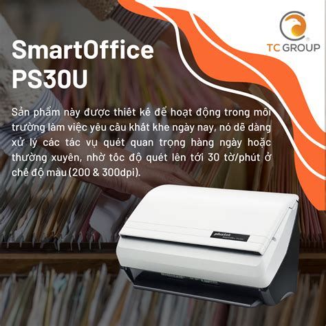 Máy scan Plustek SmartOffice PS30U