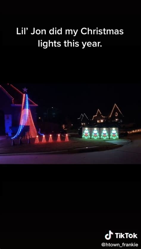 Texas man’s Lil Jon Christmas lights sequence goes viral