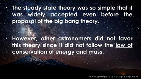 steadystatetheorypptx theory   universe pptx