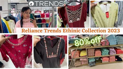 Reliance Trends New Collection 2023 Trends Festival Kurti Collection