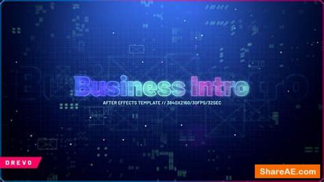 Videohive Business Intro Cyber Strategy Digital Opener Promo Text