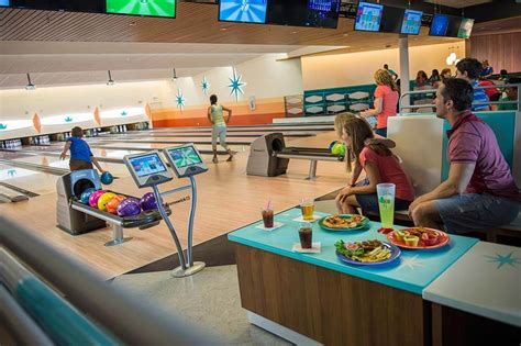 Retro Style Bowling Alley Cabana Bay Beach Resort Cabana Bay