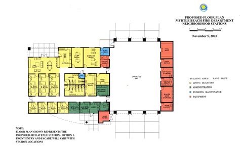 Fire Station Plans