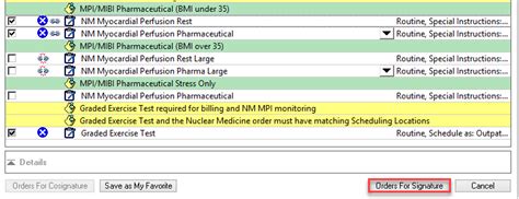 Order Nuclear Medicine MPI -MIBI from Quick Orders (Inpatient Providers)