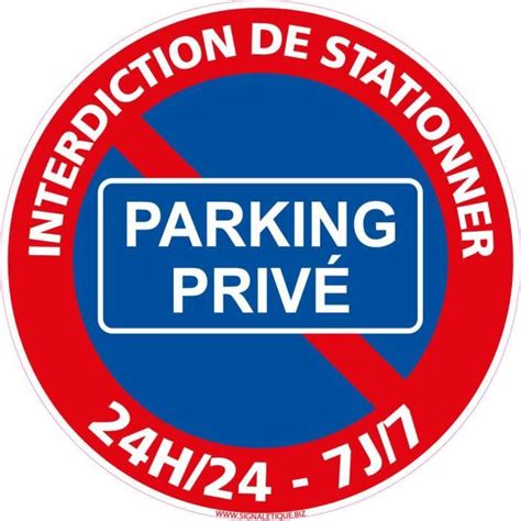 Signalisation De Parking Stationnement Interdiction De Stationner Hot