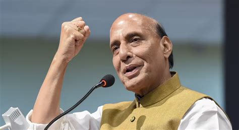 Defence Minister Rajnath Singh Asserts Bjps Commitment To Constitution