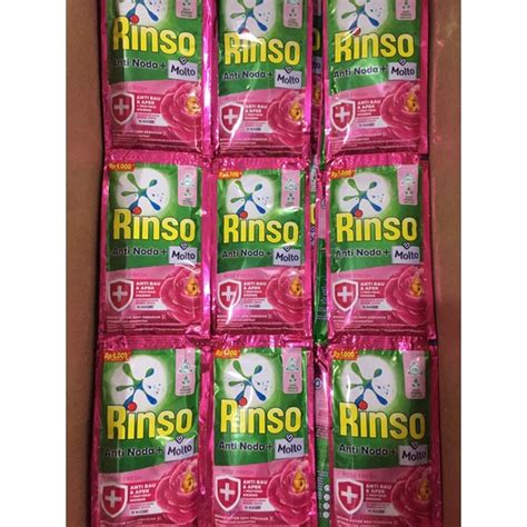 Jual Rinso Cair Sachet Renceng 40 Ml Shopee Indonesia