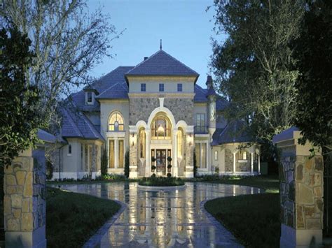 French Chateau Style Home French Style Luxury Home Plans Small French