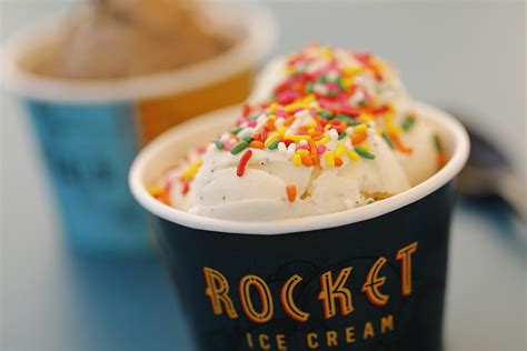 Ice Cream Cup Sprinkles Rocket Ice Cream