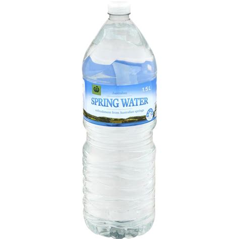 Woolworths Spring Water 15l Bottle Bunch