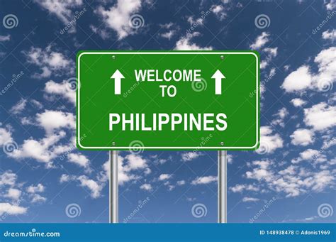 Welcome To Philippines Stock Illustration Illustration Of Landscape