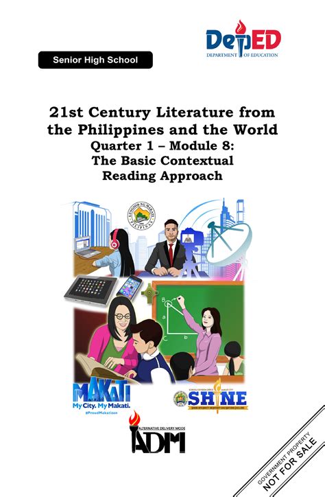 Eng12 Q1 Mod8 Reading Approaches V1 For Print 21st Century Literature