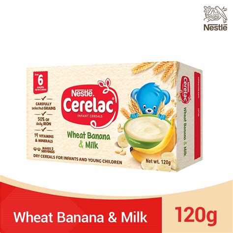 Cerelac Wheat Banana And Milk 120g Watsons Philippines