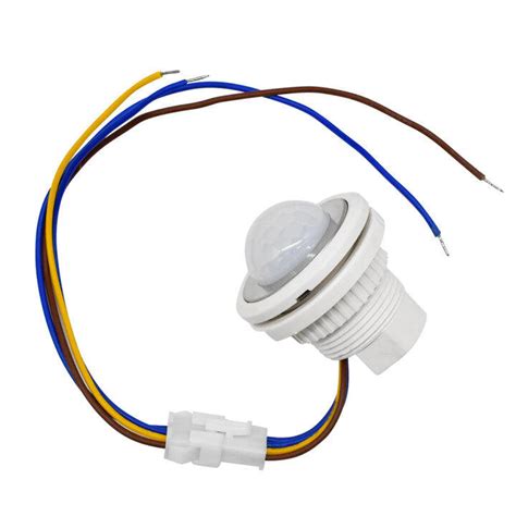 Led Mm Adjustable Led Pir Infrared Ray Motion Sensor Switch Time