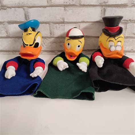 Donald Duck Puppets Etsy