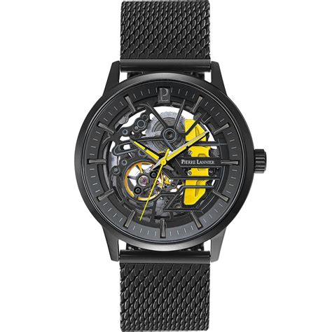 Montre Paddock Noire Et Jaune Malique Fr