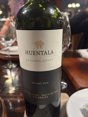 Huentala La Isabel Estate Malbec Vivino Us