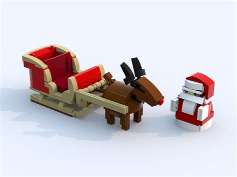 Lego Moc Santa Claus By Ww Rebrickable Build With Lego