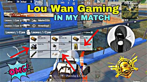 Lou Wan Gaming In My Match Lou Wan Gaming Mere Match Mein Agaya