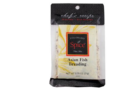 Colorado Spice Chef S Recipe Asian Fish Breading Shop Breading