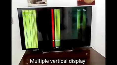 Sony Bravia Inch D Smart Tv Vertical Lines Repair Youtube