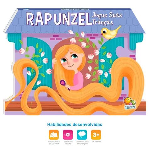 Livro Contos Cl Ssicos Pop Up Rapunzel Jogue Suas Tran As Papelaria