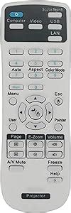 Amazon Aulcmeet Replacement Remote Control Compatible With Epson