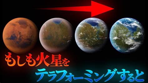 【衝撃】火星をテラフォーミングするとどうなるのか？ Youtube