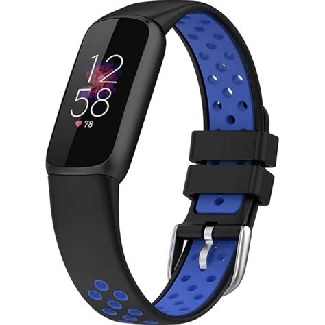 Imoment Fitbit Luxe Band Silicone Replacement Bands Compatible Sport