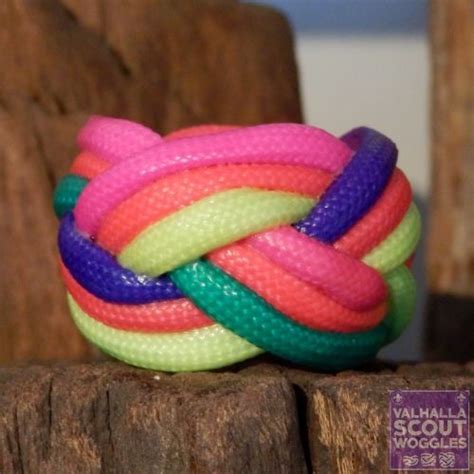 Pin On Paracord Scout Woggles