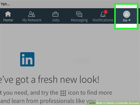 How To Delete A Linkedin Account With Pictures Wikihow