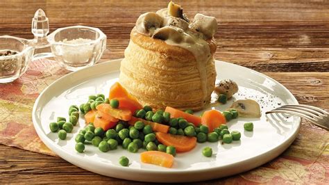 Bouchées à la reine aux ris de veau Bouchées Ris