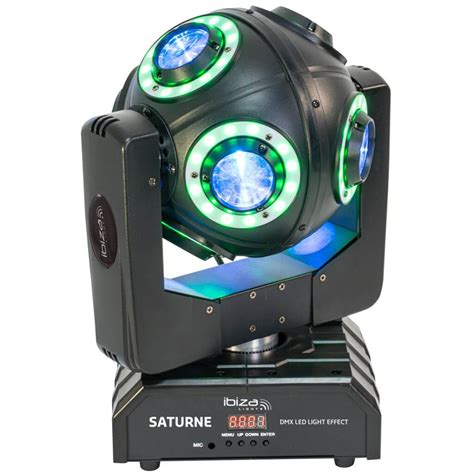 Arcos LED DMX SATURNE 4 En 1 Con Anillos Luminosos Sparklers Club