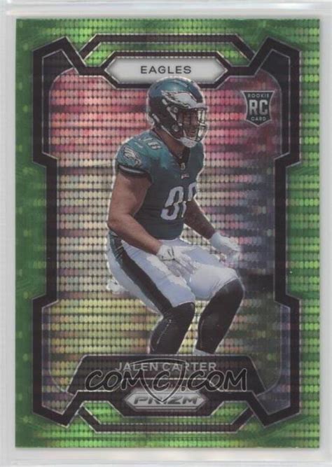 2023 Panini Prizm - [Base] - Neon Green Pulsar Prizm #381 - Rookies ...