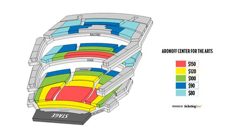 Cincinnati Aronoff Center for the Arts Seating Chart