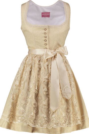 Kr Ger Dirndl X Paola Maria Mini Dirndl Florenz Beige Blumenmuster