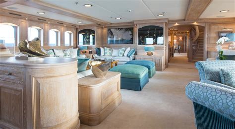 Inside NERO Yacht • Corsair • 2007 • Value $70M • Owner Denis O'Brien