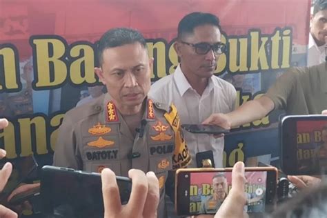 Menjadi Yang Terbesar Kapolresta Pangkalpinang Sebut Kasus