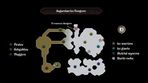 Asgarnian Ice Dungeon map