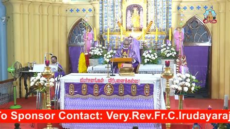 Holy Mass Vailankanni Shrine Basilica I Our Lady Of